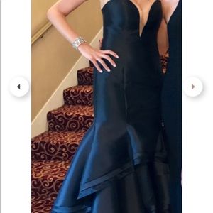 Jovani strapless mermaid dress 37099